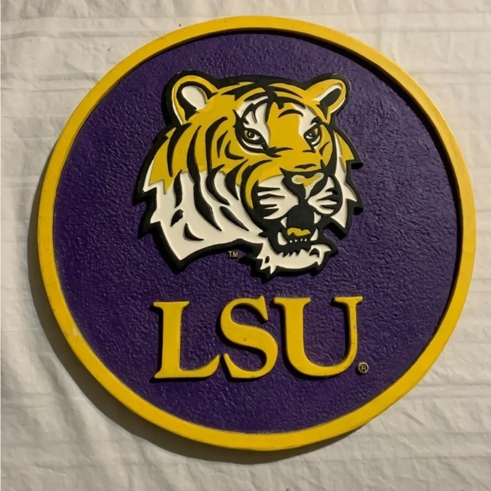 LSU Tigers Stepping Stone Wall Sign New Creative Brand New